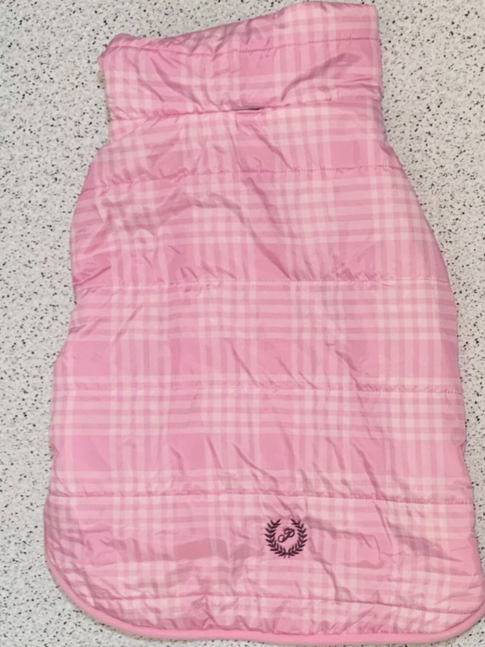 Victoria's Secret PINK Pup Pet Puffer Jacket Dog Vest Coat XXL Lined NWT
